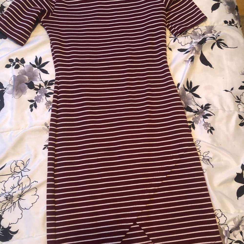 Mid-Sleeve Dress